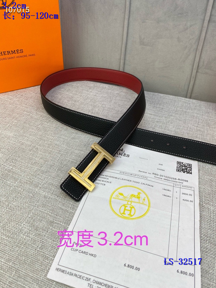 Hermes Belts 3.2 cm Width 068